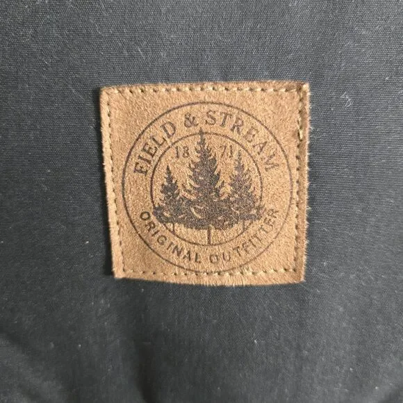 Field & Stream Original Outfitter Black Puffer Vest Sleeveless Jacket Mens Med - Picture 4 of 5